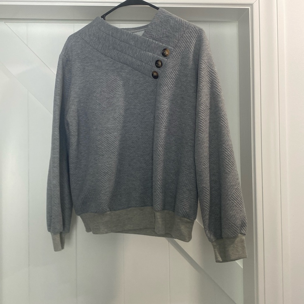Gray Sweatshirt